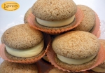 Macaron (μακαρόν) με γέμιση ανανά