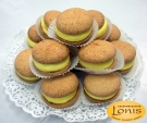 Macaron (μακαρόν) με γέμιση λεμόνι