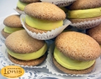 Macaron (μακαρόν) με γέμιση λεμόνι